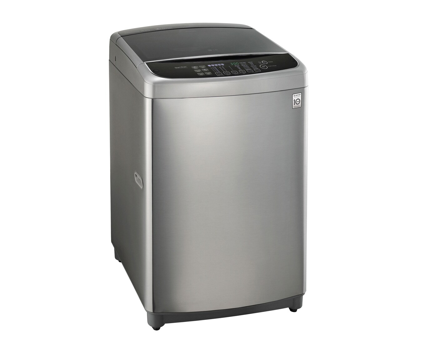 LG 15kg TurboShot, Smart Diagnosis, Full Stainless Tub, Jet Spray, Soft Closing Door & Door Lid Lock, Auto-lint Clean System, Embossing Drum, WF-S150S